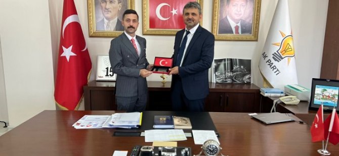 MHP PENDİK İLÇE BAŞKANI KERİM KAYA'DAN AK  ÖZER SARIKAYA'YA ZİYARET