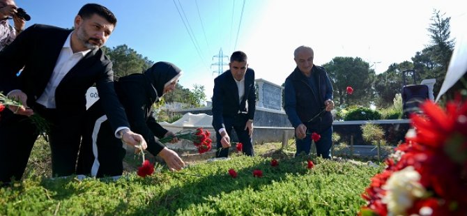 ESKİ KARTAL BELEDİYE BAŞKANI ALİ DURANAOĞLU KABRİ BAŞINDA ANILDI