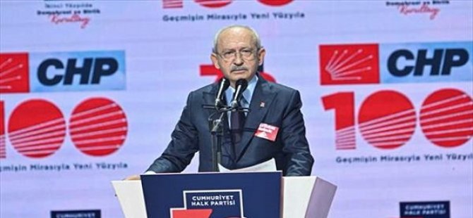 KEMAL KILIÇDAROĞLU;'' SIRTIMDAKİ HANÇERLE SEÇİME GİRMEK ZORUNDA KALDIM''