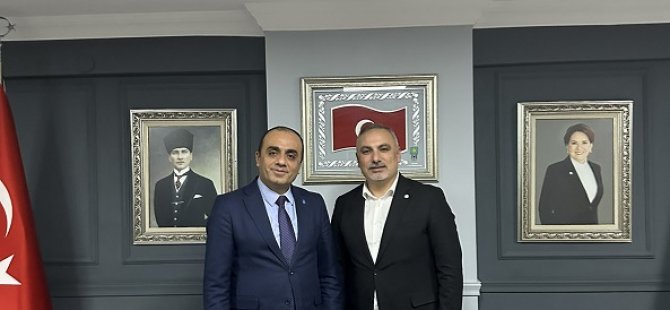 DEVA PARTİSİ PENDİK İLÇE BAŞKANI MUSTAFA YILMAZ'DAN SÜLEYMAN TURAN'A ZİYARET