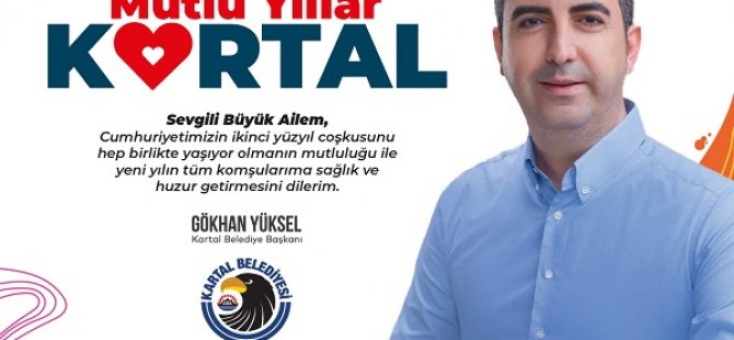 BAŞKAN GÖKHAN YÜKSEL'DEN YENİ YIL MESAJI