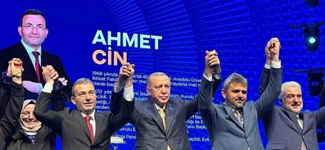 AK PARTİ PENDİK BELEDİYE BAŞKAN ADAYI YENİDEN AHMET CİN OLDU