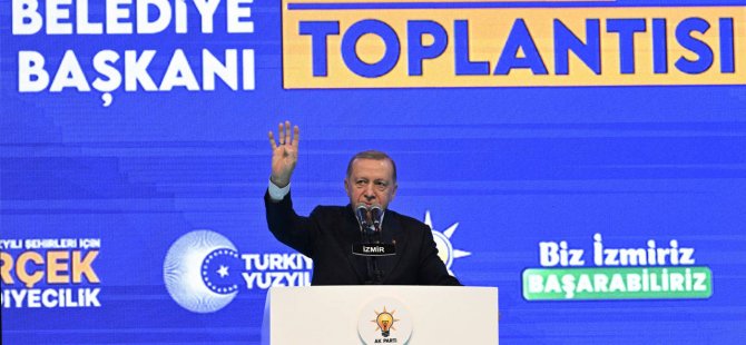 CUMHURBAŞKANI RECEP TAYYİP ERDOĞAN İZMİR İLÇE BELEDİYE BAŞKAN ADAYLARINI AÇIKLADI