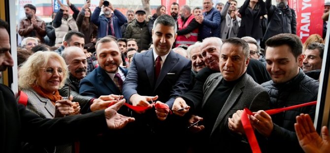 CHP KARTAL'DA SEÇİM KORDİNASYON MERKEZİNİN AÇILIŞINI GERÇEKLEŞTİRDİ