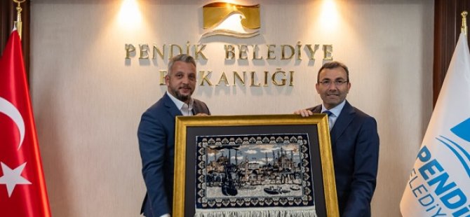 PESİAD'DAN BAŞKAN AHMET CİN'E HAYIRI OLSUN  ZİYARETİ