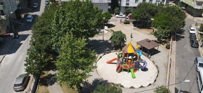 ESENLER’DE BİR PARK DAHA YENİLENİYOR