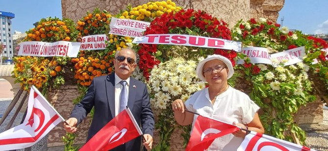 KIBRIS BARIŞ HAREKATI'NIN 50. YIL DÖNÜMÜ TAKSİM'DE KUTLANDI