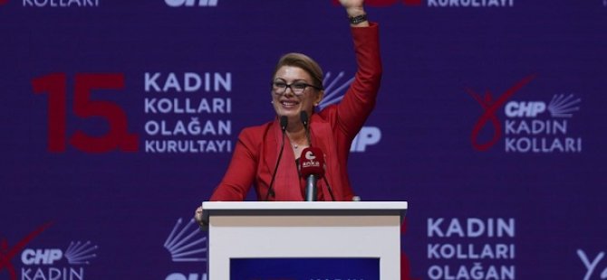 CHP KADIN KOLLARI BAŞKANI ASU KAYA OLDU