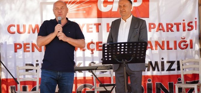 CHP PENDİK İLÇE BAŞKANLIĞI ÜYELERİYLE PİKNİKTE BULUŞTU