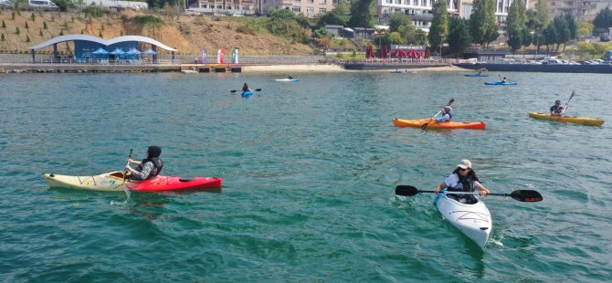 PENDİK BELEDİYESİ SU SPORLARI MERKEZİ'NDE İLK EĞİTİMLER BAŞLADI