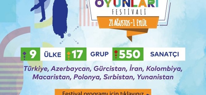 KARTAL BELEDİYESİ 3. ULUSLARARASI HALK OYUNLARI FESTİVALİ BAŞLIYOR