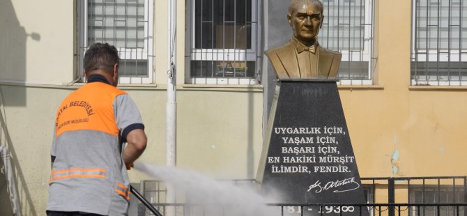 KARTAL'DA OKULLAR YENİ EĞİTİM DÖNEMİNE HAZIRLANIYOR