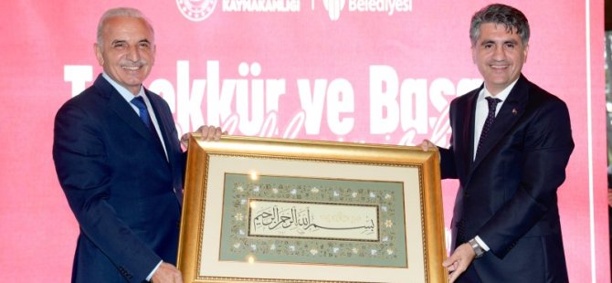 ÜMRANİYE KAYMAKAMI ABDULAZİZ AYDIN’A DUYGUSAL VEDA