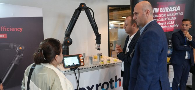 KARTAL'DA ROBOT,K DEVRİM;450 FİRAM ROBOTİK OTOMASYON ÇÖZÜMLERİ PROGRAMINDA BULUŞTU