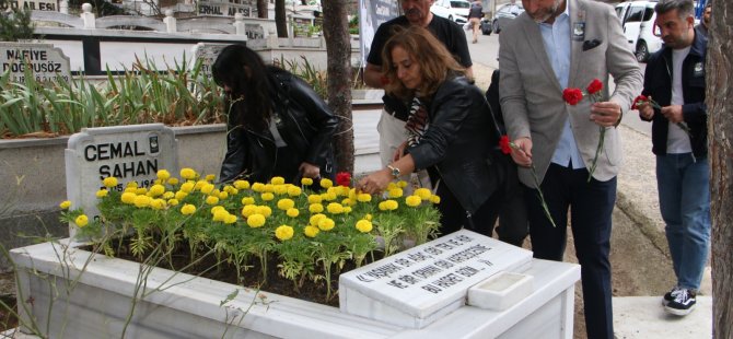 MERHUM MÜDÜR CEMAL ŞAHAN VEFATININ 6. YILINDA MEZARI BAŞINDA ANILDI