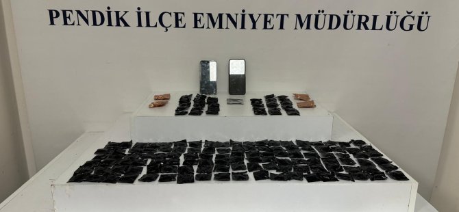 PENDİK İLÇE EMNİYET MÜDÜRLÜĞÜ'NDEN UYUŞTURUCU OPERASYONU