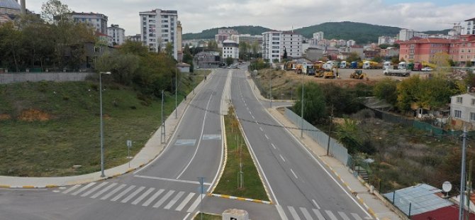 SON 1 YILDA 300 KM'LİK YOL ÇİZGİ ÇALIŞMASI YAPILDI