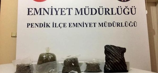 PENDİK İLÇE EMNİYET MÜDÜRLÜĞÜ'NDEN UYUŞTURUCU SATICILARINA YÖNELİK OPERASYON