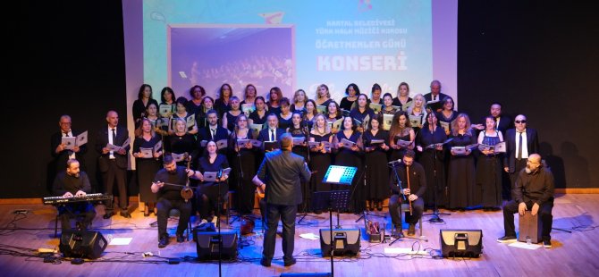 KARTAL BELEDİYESİ'NDEN 24 KASIM ÖĞRETMENLER GÜNÜ'NDE ANLAMLI KONSER