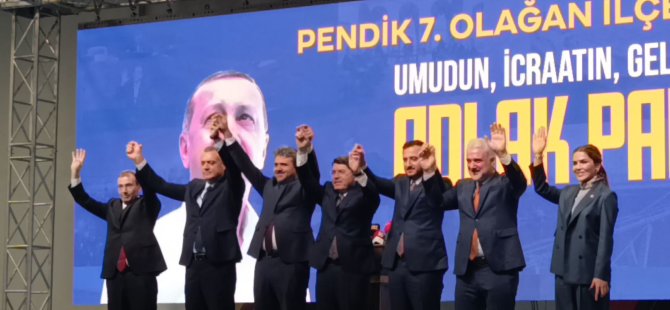 ÖZER SARIKAYA YENİDEN AK PARTİ PENDİK İLÇE BAŞKANI OLDU