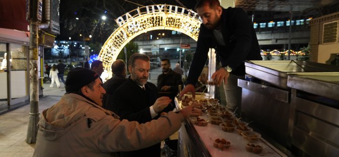 KARTAL BELEDİYESİ'NDEN REGAİP KANDİLİ'NDE HAYIR LOKMASI İKRAMI