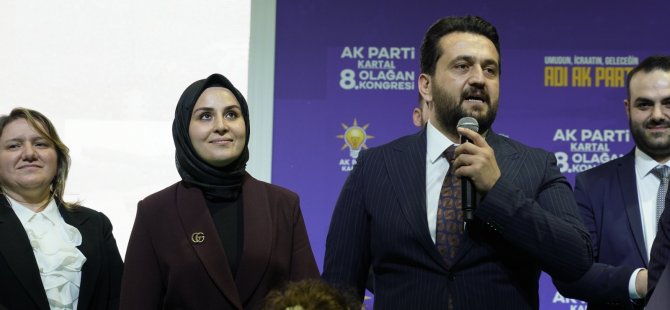 AK PARTİ KARTAL İLÇE BAŞKANI HAYDAR GÖKSOY OLDU