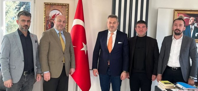 SAADET PARTİSİ PENDİK İLÇE BAŞKANLIĞI'NDAN EMNİYET MÜDÜRÜ OKTAY ÇELİK'E ZİYARET