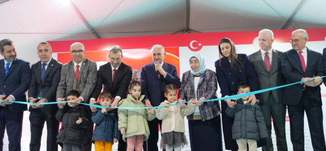 KIZILAY'IN “81 İL 81 ANAOKULU” PROJESİ KAPSAMINDA PENDİK’TE YAPTIĞI TUNALAR ANAOKULU AÇILDI