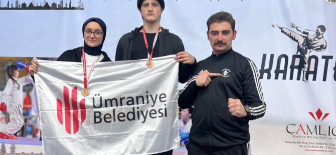 ÜMRANİYE SPOR KULÜBÜ KARATE DO SPORCULARINDAN BÜYÜK BAŞARI