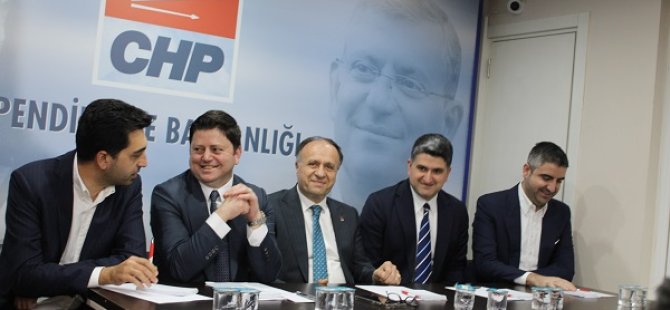 CHP PENDİK İLÇE BAŞKANLIĞI ÖN SEÇİM ÇALIŞMALARI KAPSAMINDA BELEDİYE BAŞKANLARI İLE BİR ARAYA GELDİ