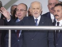 MHP GENEL BAŞKANI DEVLET BAHÇELİ MESAİSİNE BAŞLADI