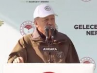 ERDOĞAN;''TIYNETLERİ GEREĞİ TEMEL ATMAMA TÖRENİ DÜZENLEMİŞLER''