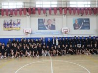 BAŞKAN YILDIRIM’DAN SPOR LİSESİ’NE HAZIRLANAN ÖĞRENCİLERE MORAL ZİYARETİ