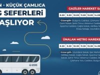 ÜSKÜDAR’DA ÜNALAN - KÜÇÜK ÇAMLICA RİNG SEFERLERİ BAŞLIYOR