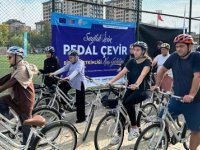 "AVRUPA HAREKETLİLİK HAFTASI" İÇİN PEDAL ÇEVİRDİLER