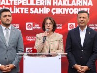 BAŞKAN ESİN KÖYMEN;''MALTEPELİLERİN HAKLARINA BİRLİKTE SAHİP ÇIKIYORUZ''