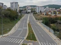 SON 1 YILDA 300 KM'LİK YOL ÇİZGİ ÇALIŞMASI YAPILDI