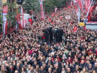 CHP'DEN BEŞİKTAŞ'TA  DEMOKRASİ MİTİNGİ