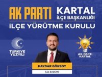 AK PARTİ  KARTAL İLÇE BAŞKANI HAYDAR GÖKSOY YÜRÜTME KURULU'NU AÇIKLADI