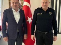 CHP PENDİK İLÇE BAŞKANI NİYAZİ GÜNERİ VE YÖNETİMİNDEN EMNİYET MÜDÜRÜ OKTAY ÇELİK'E ZİYARET