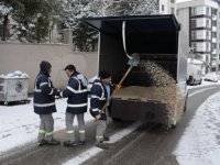 KARTAL BELEDİYESİ EKİPLERİ KARLA MÜCADELE ÇALIŞMALARINI ARALIKSIZ SÜRDÜRÜYOR